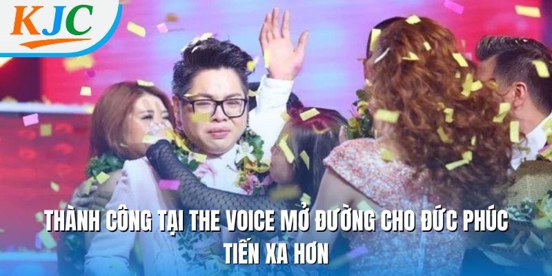 Thành công tại The Voice mở đường cho Đức Phúc tiến xa hơn